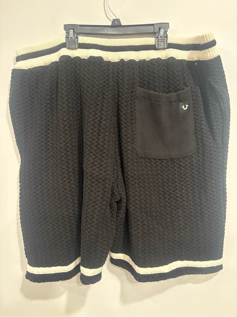 True Religion Open Knit Crochet Short